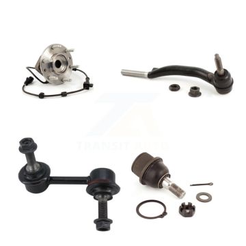 Front Right Bearing Lower Ball Joint Outer Tie Rod & Link Kit For GMC Chevrolet Envoy XL K7T-104970