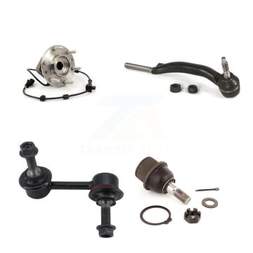 Front Right Bearing Lower Ball Joint Outer Tie Rod & Link Kit For GMC Envoy Chevrolet XL K7T-104972