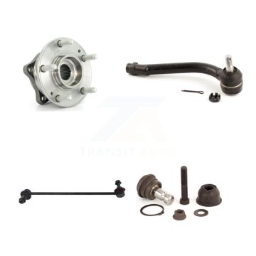 Front Right Hub Bearing Lower Ball Joint Outer Tie Rod Link Kit For Hyundai Santa Fe Kia K7T-104973