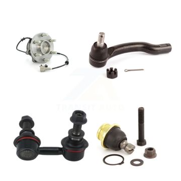 Front Right Bearing Lower Ball Joint Outer Tie Rod & Link Kit For Nissan Frontier Xterra K7T-104974