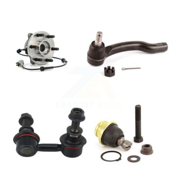 Front Right Bearing Lower Ball Joint Outer Tie Rod & Link Kit For Nissan Frontier Xterra K7T-104975