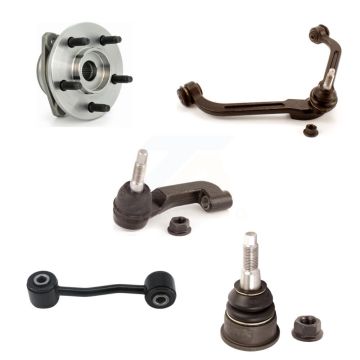 Front Left Bearing Upper Control Arm Lower Ball Joint Outer Tie Rod & Link Kit (5Pc) For K7T-104977