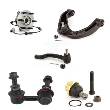 Front Left Bearing Upper Arm Lower Ball Joint Outer Tie Rod Link Kit (5Pc) For Nissan 4WD K7T-105272
