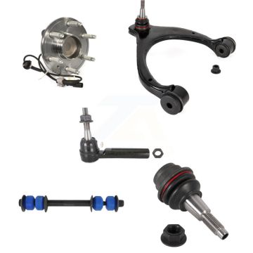 Front Left Bearing Upper Arm Lower Ball Joint Outer Tie Rod Link Kit (5Pc) For Chevrolet K7T-105311