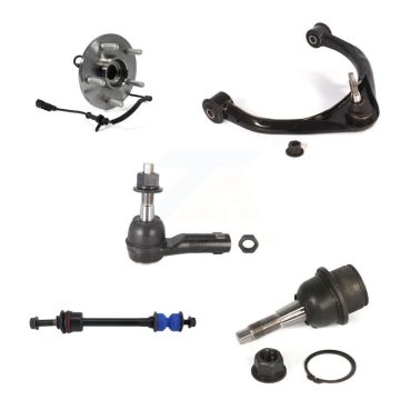 Front Left Bearing Upper Arm Lower Ball Joint Outer Tie Rod & Link Kit (5Pc) For Ram 1500 K7T-105317