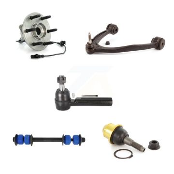 Front Left Bearing Upper Arm Lower Ball Joint Outer Tie Rod Link Kit (5Pc) For Chevrolet K7T-105326