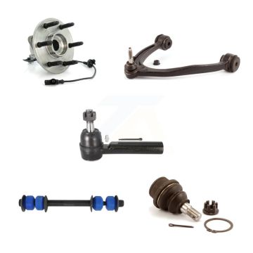 Front Left Bearing Upper Arm Lower Ball Joint Outer Tie Rod Link Kit (5Pc) For Chevrolet K7T-105327