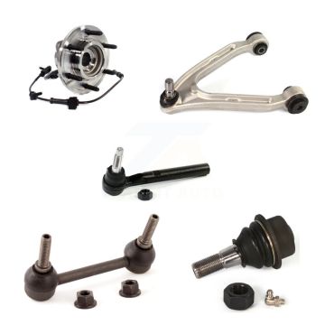 Front Left Bearing Upper Arm Lower Ball Joint Outer Tie Rod Link Kit (5Pc) For Hummer H3T K7T-105329