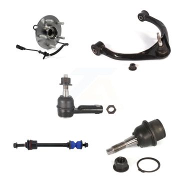 Front Left Bearing Upper Arm Lower Ball Joint Outer Tie Rod & Link Kit (5Pc) For Ram 1500 K7T-105337
