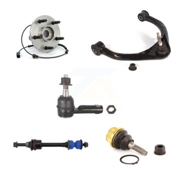 Front Left Bearing Upper Arm Lower Ball Joint Outer Tie Rod Link Kit (5Pc) For Dodge Ram K7T-105340