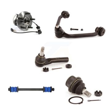 Front Left Bearing Upper Control Arm Lower Ball Joint Outer Tie Rod & Link Kit (5Pc) For K7T-105359