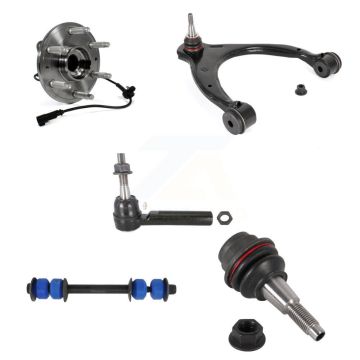 Front Right Upper Control Arm Lower Ball Joint Outer Tie Rod Link Kit (5Pc) For GMC 1500 K7T-105372