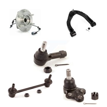 Front Right Bearing Upper Control Arm Lower Ball Joint Outer Tie Rod & Link Kit (5Pc) For K7T-105379
