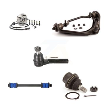 Front Right Hub Upper Arm Lower Ball Joint Outer Tie Rod Link Kit (5Pc) For Ford Explorer K7T-105397