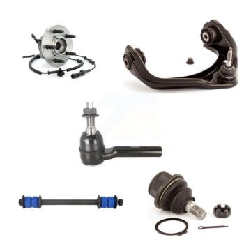 Front Right Hub Upper Arm Lower Ball Joint Outer Tie Rod Link Kit (5Pc) For Ford Explorer K7T-105404