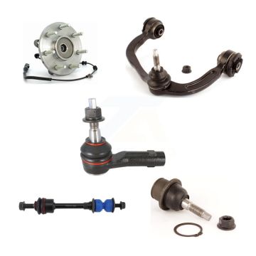 Front Right Upper Control Arm Lower Ball Joint Outer Tie Rod Link Kit (5Pc) For Ford Mark K7T-105409