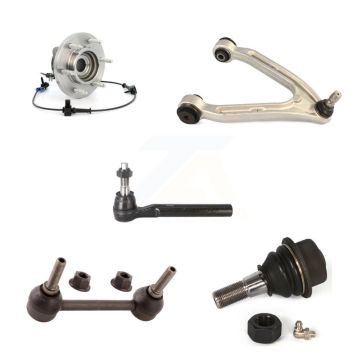 Front Right Upper Control Arm Lower Ball Joint Outer Tie Rod Link Kit (5Pc) For Hummer H3 K7T-105415