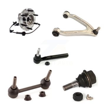 Front Right Hub Upper Arm Lower Ball Joint Outer Tie Rod Link Kit (5Pc) For Hummer H3T H3 K7T-105416