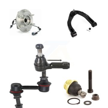 Front Right Bearing Upper Control Arm Lower Ball Joint Outer Tie Rod & Link Kit (5Pc) For K7T-105417
