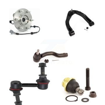 Front Right Upper Control Arm Lower Ball Joint Outer Tie Rod & Link Kit (5Pc) For Nissan K7T-105420
