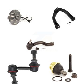 Front Right Upper Control Arm Lower Ball Joint Outer Tie Rod & Link Kit (5Pc) For Nissan K7T-105421