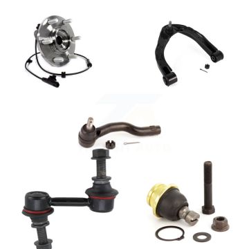 Front Right Hub Upper Arm Lower Ball Joint Outer Tie Rod Link Kit (5Pc) For INFINITI QX80 K7T-105423