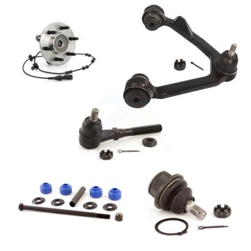 Front Right Upper Arm Lower Ball Joint Outer Tie Rod & Link Kit (5Pc) For Ford Expedition K7T-105432
