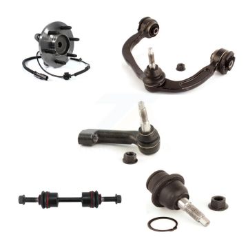 Front Right Hub Upper Control Arm Lower Ball Joint Outer Tie Rod Link Kit (5Pc) For Ford K7T-105437