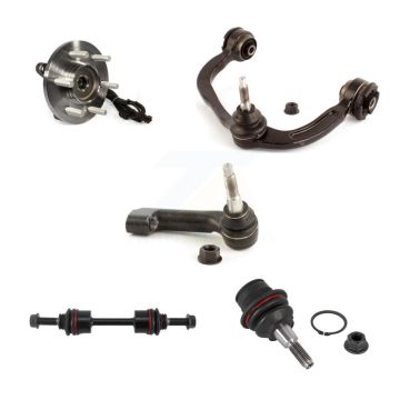 Front Right Bearing Upper Control Arm Lower Ball Joint Outer Tie Rod & Link Kit (5Pc) For K7T-105438