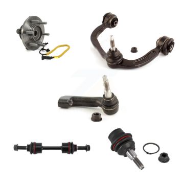 Front Right Bearing Upper Control Arm Lower Ball Joint Outer Tie Rod & Link Kit (5Pc) For K7T-105439