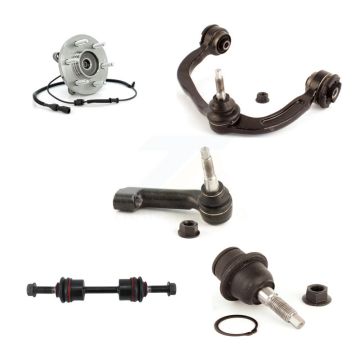 Front Right Hub Upper Control Arm Lower Ball Joint Outer Tie Rod Link Kit (5Pc) For Ford K7T-105449