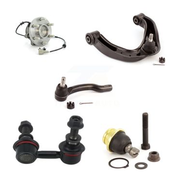 Front Right Upper Control Arm Lower Ball Joint Outer Tie Rod & Link Kit (5Pc) For Nissan K7T-105454