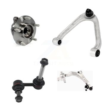 Front Left Hub Bearing Lower Upper Control Arm & Link Kit For INFINITI FX35 QX70 FX37 RWD K7T-105463