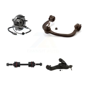 Front Left Hub Bearing Lower Upper Control Arm Link Kit For Ford F-150 Expedition Lincoln K7T-105478