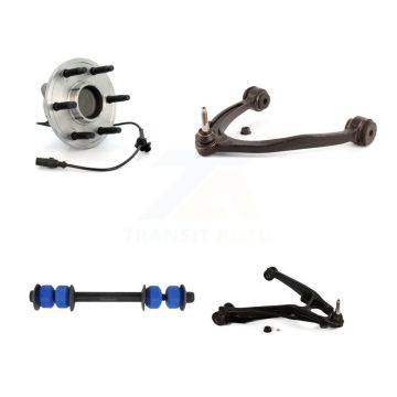 Front Left Bearing Lower Upper Control Arm & Link Kit For Chevrolet GMC Sierra 1500 Tahoe K7T-105488