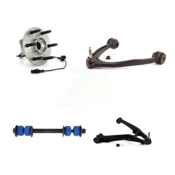 Front Left Bearing Lower Upper Control Arm & Link Kit For Chevrolet GMC Sierra 1500 Tahoe K7T-105489