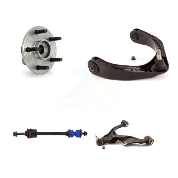 Front Left Bearing Lower Upper Control Arm Link Kit For Dodge Ram 1500 With 5 Lug Wheels K7T-105491
