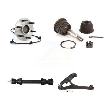 Front Left Bearing Lower Control Arm Upper Ball Joint & Link Kit For Chevrolet GMC Sierra K7T-105512