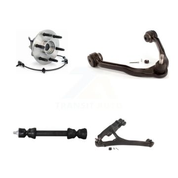 Front Left Bearing Lower Upper Control Arm & Link Kit For Chevrolet GMC Silverado 1500 XL K7T-105543
