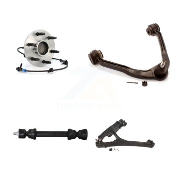 Front Left Bearing Lower Upper Control Arm & Link Kit For Chevrolet GMC Sierra 1500 Yukon K7T-105546