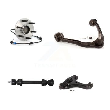 Front Left Hub Bearing Lower Upper Control Arm Link Kit For Chevrolet Silverado 1500 GMC K7T-105548