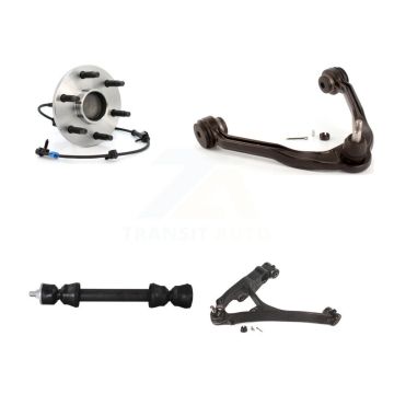 Front Left Bearing Lower Upper Control Arm & Link Kit For Chevrolet GMC Sierra 1500 Yukon K7T-105549