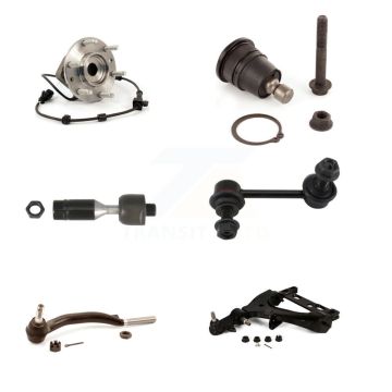 Front Left Bearing Lower Arm Upper Ball Joint Tie Rod Link Kit (6Pc) For GMC Chevrolet XL K7T-105560