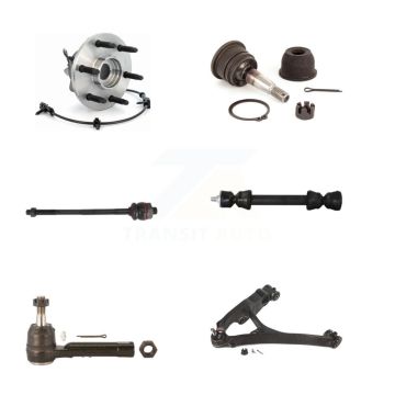 Front Left Bearing Lower Control Arm Upper Ball Joint Tie Rod Link Kit (6Pc) For GMC 1500 K7T-105597
