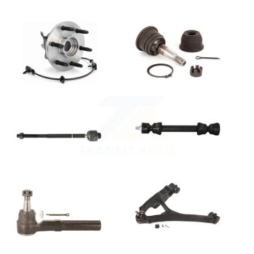 Front Left Bearing Lower Control Arm Upper Ball Joint Tie Rod Link Kit (6Pc) For 1500 GMC K7T-105602
