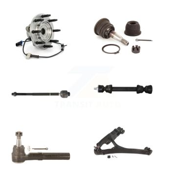Front Left Bearing Lower Control Arm Upper Ball Joint Tie Rod Link Kit (6Pc) For 1500 GMC K7T-105603