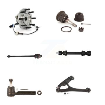 Front Left Bearing Lower Control Arm Upper Ball Joint Tie Rod Link Kit (6Pc) For 1500 GMC K7T-105604