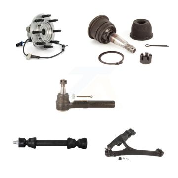 Front Left Bearing Lower Arm Upper Ball Joint Outer Tie Rod Link Kit (5Pc) For Chevrolet K7T-105638