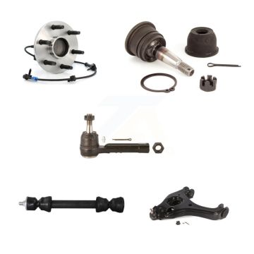 Front Left Bearing Lower Arm Upper Ball Joint Outer Tie Rod Link Kit (5Pc) For Chevrolet K7T-105642