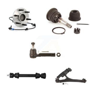 Front Left Bearing Lower Arm Upper Ball Joint Outer Tie Rod Link Kit (5Pc) For Chevrolet K7T-105643